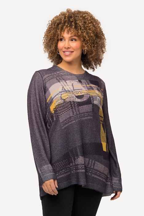 Pullover, Rundhals, Langarm, weicher Feinstrick