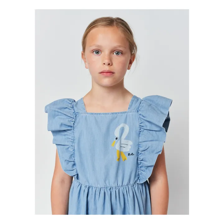 Bobo Choses Robe Denim Léger | Bleu jean