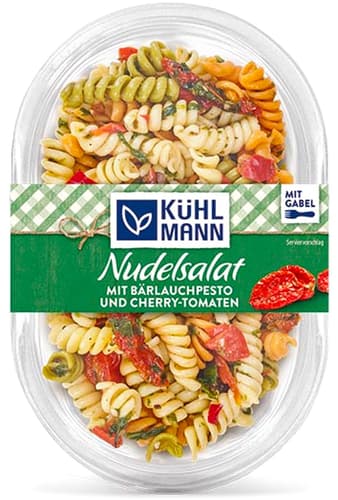 Kühlmann Nudelsalat mit Bärlauchpesto