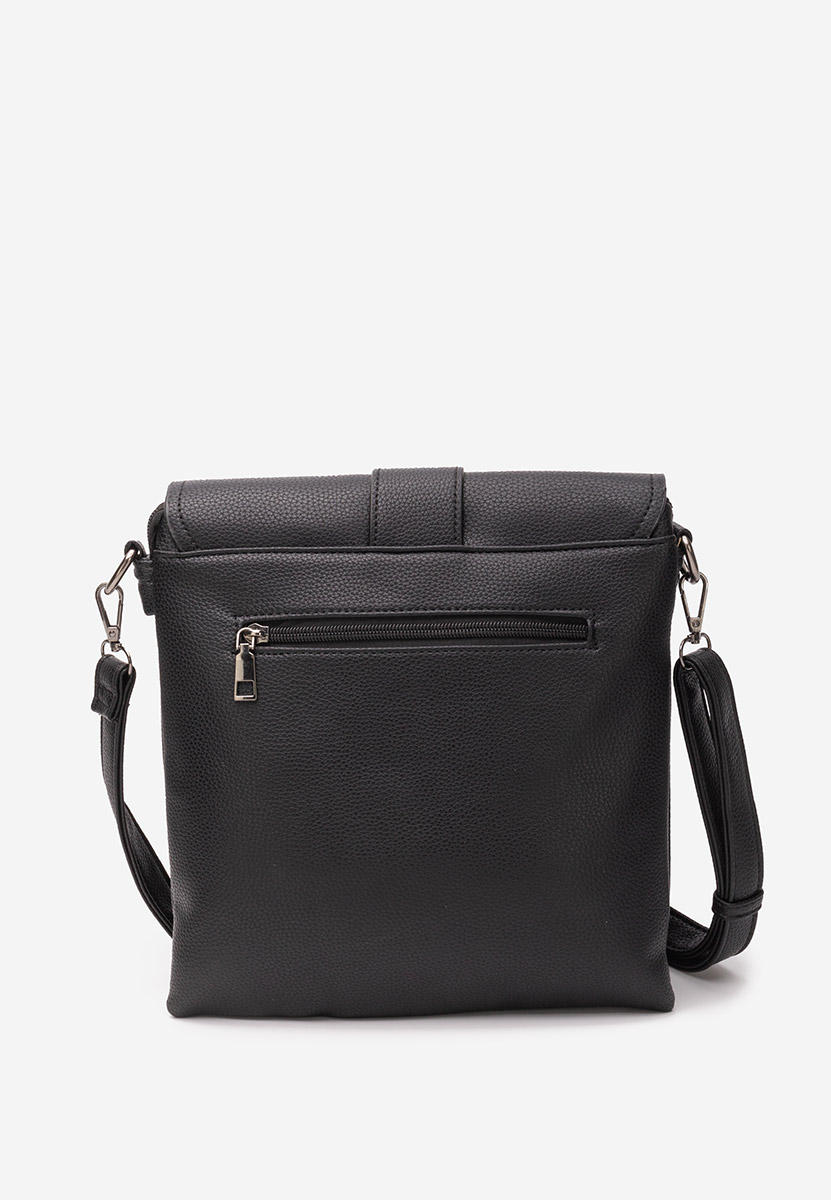 Sac bandoulière femme noire Detra