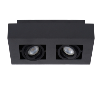 Lucide opbouwspot Xirax zwart