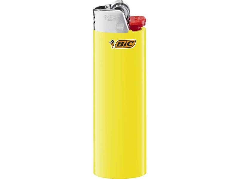 BIC Reibradfeuerzeug J26 Maxi, 6er Pack Feuerzeug-6er-Pack in verschiedenen Farben