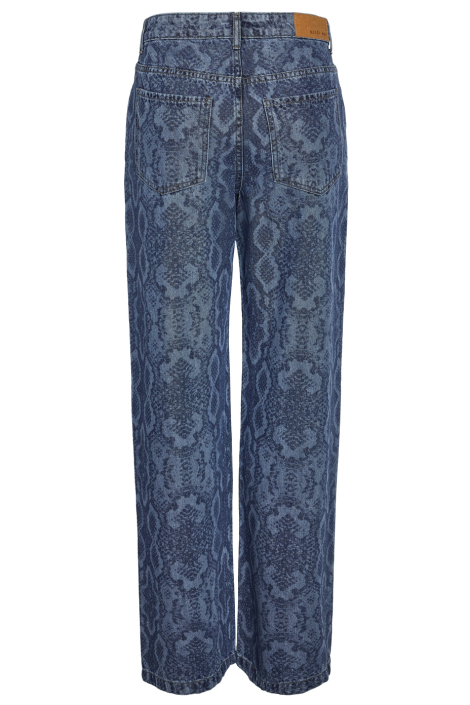 Noisy may blauwe dames jeans
