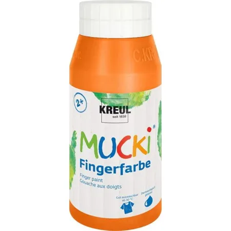 MUCKI Fingerfarbe Orange 750 ml