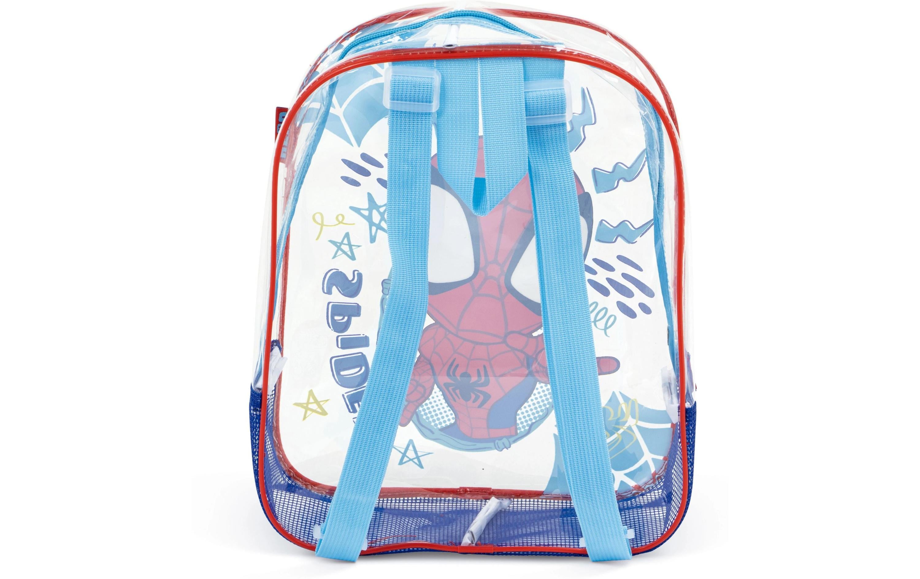 Rucksack Spidey & Friends 31 x 25 x 23 cmTransparenter Strandrucksack