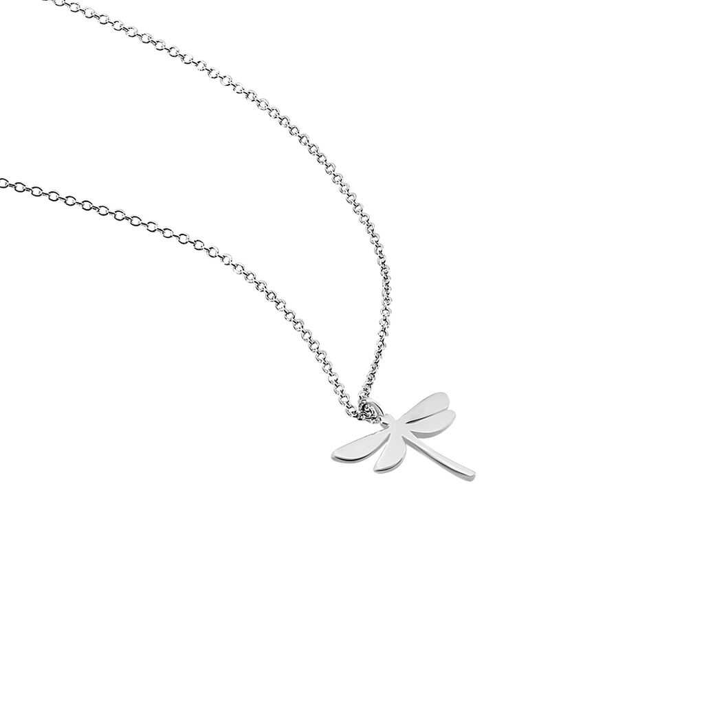 Collier Anne-louise Argent Blanc