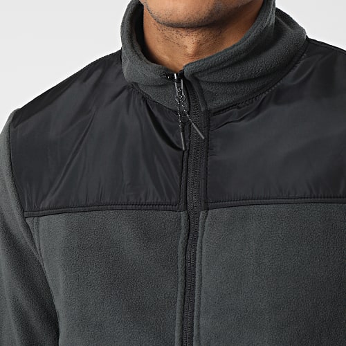 Ensemble De Survetement Polaire AGL010 Gris Anthracite