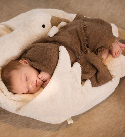 Senger Naturwelt Sitzsack - Gans - Weiß