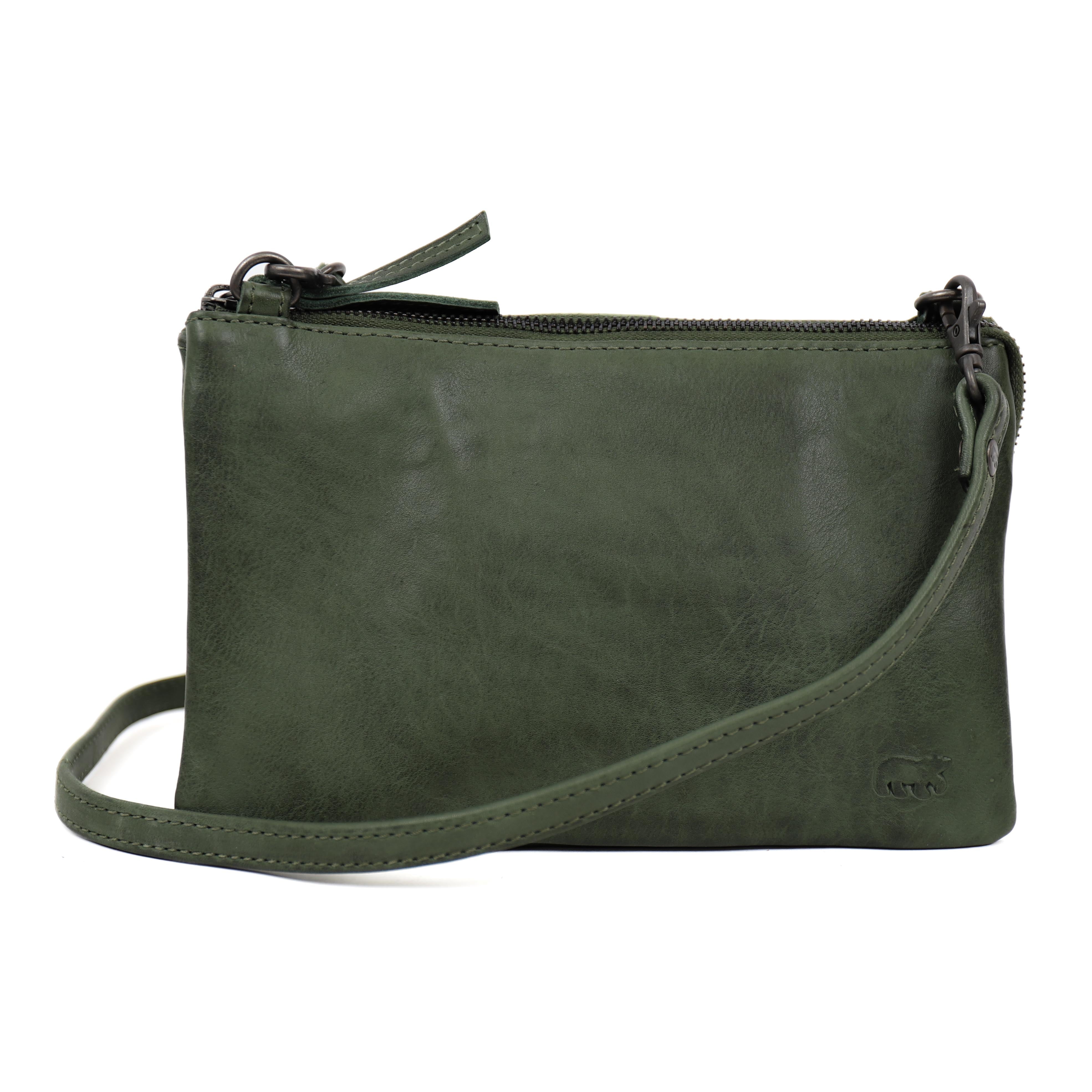 Portemonneetasje 'Uma' groen Groen