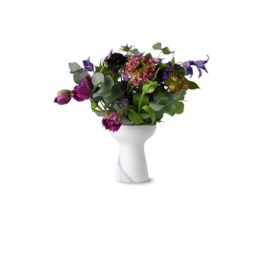 Royal Copenhagen Blå Mega Riflet Vase