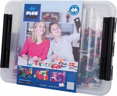 Plus Plus Oppbevaringsboks Mix 2400 Deler
