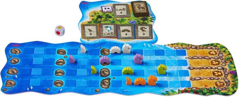 Haba - Waterdraken - Spel - Multitaal - Geschikt voor 2 tot 4 Spelers