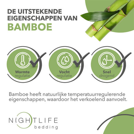 Dekbed Natural Bamboe - All Season