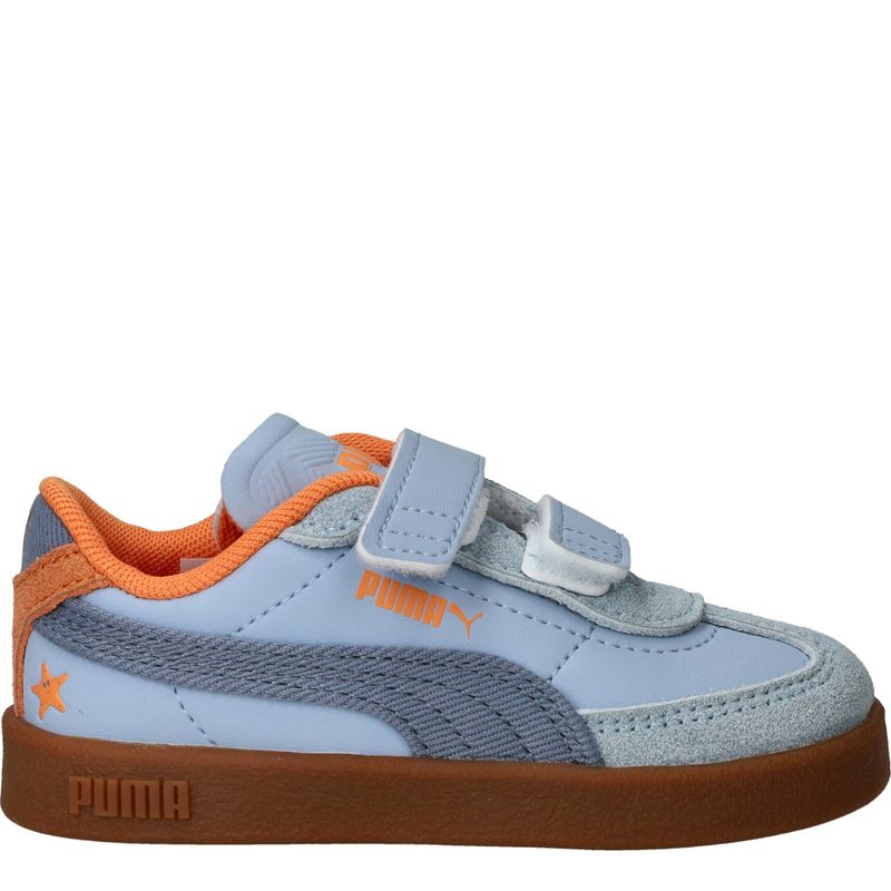 Puma Club II Era Summer V Sneakers Blauw Meisjes Jongens