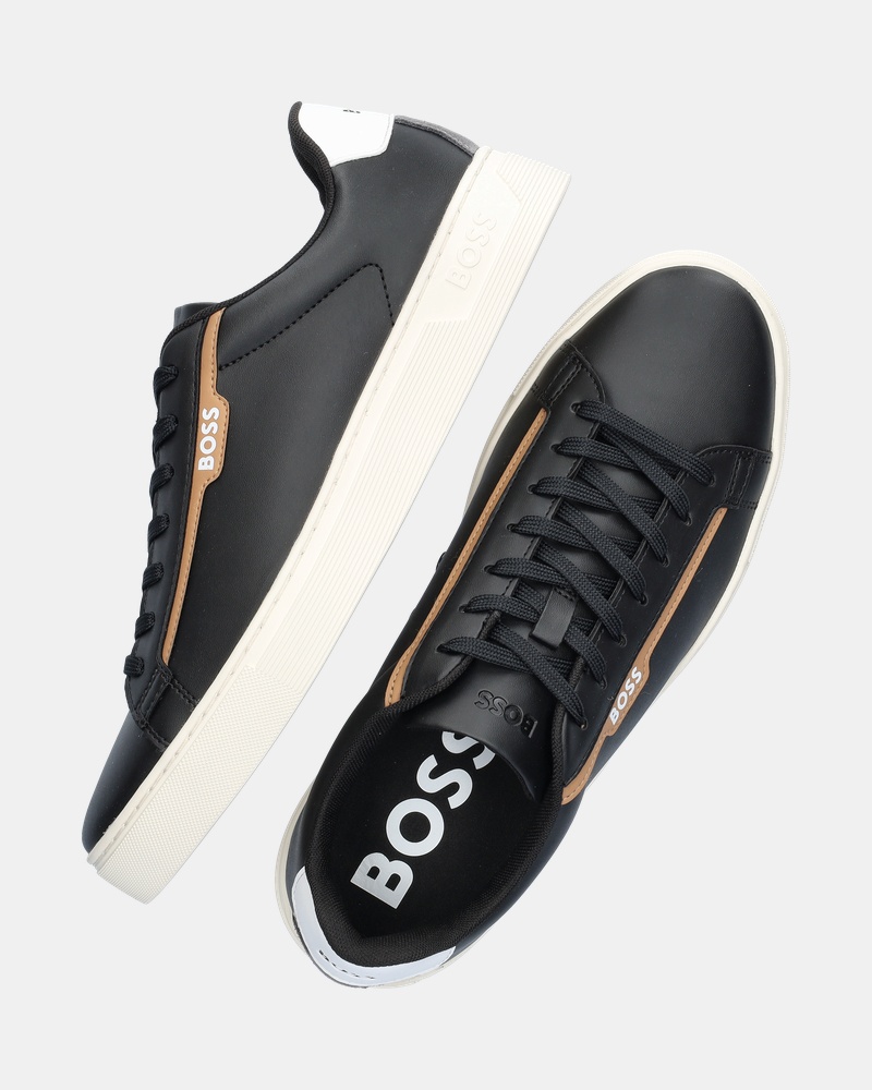BOSS Rhys Tennis Sneakers  - zwart