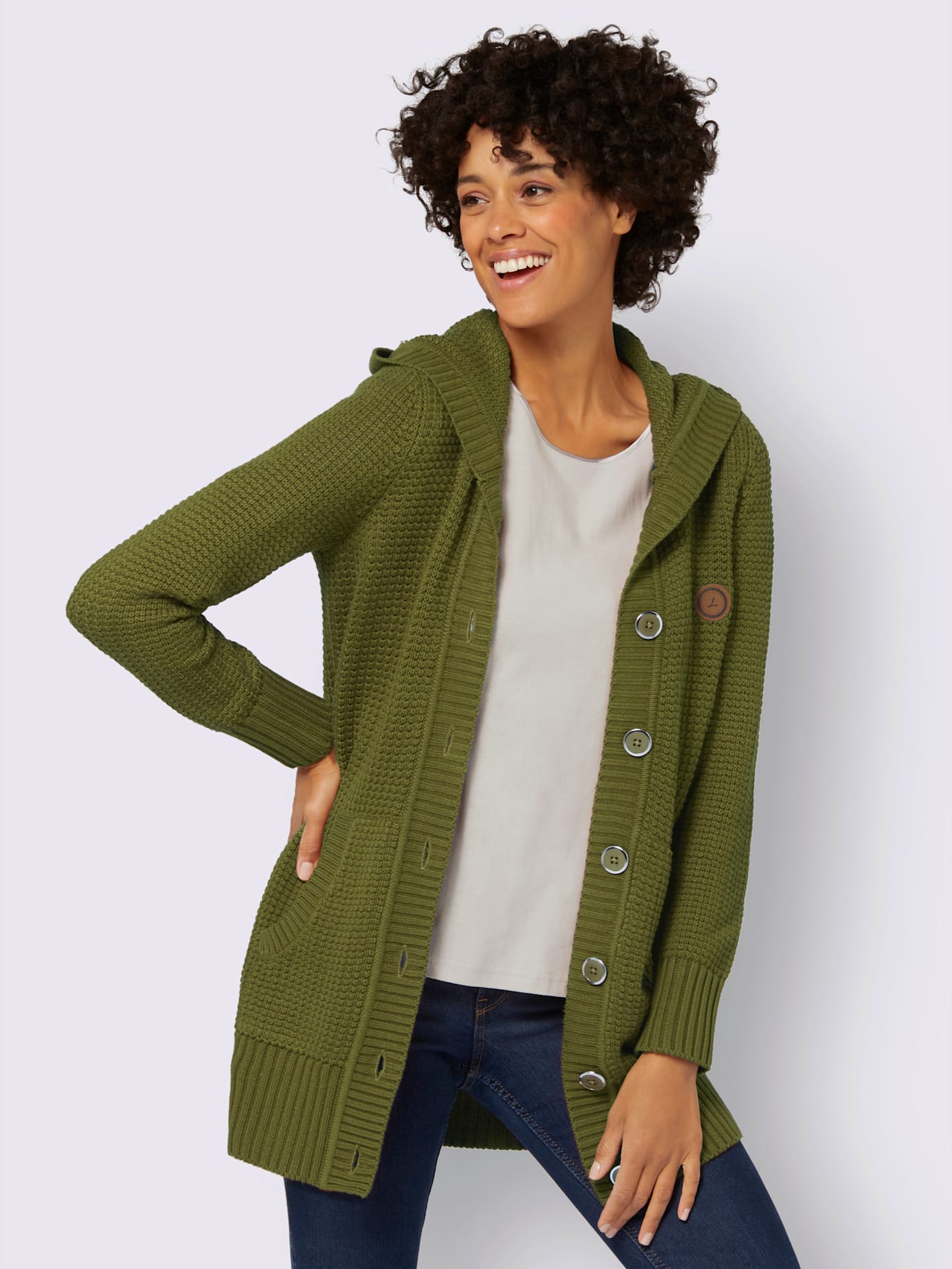 Veste en tricot 50% coton