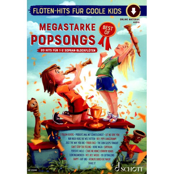 Schott Megastarke Popsongs Rec Best