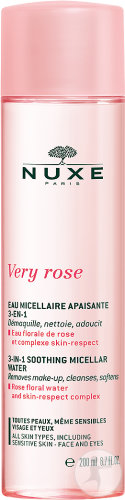 Nuxe Very Rose Eau Micellaire Démaquillante Apaisante 3-En-1 200ml