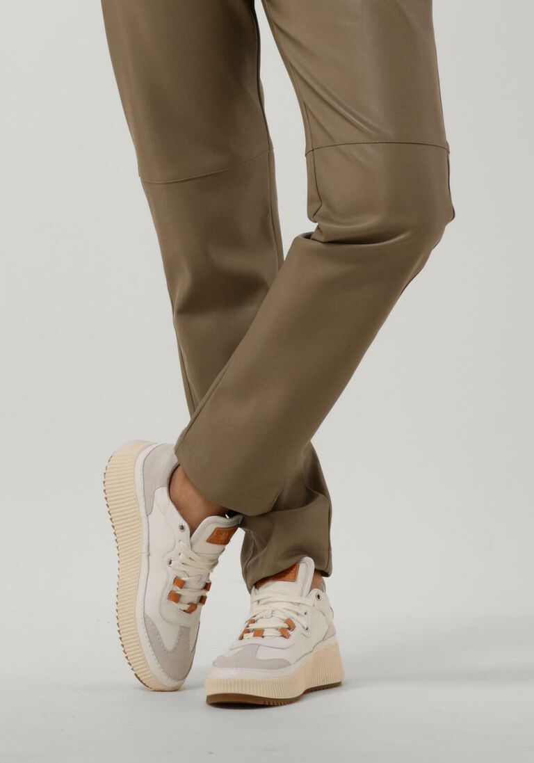 SHABBIES witte shabbies lage sneakers 101020382 shs1455