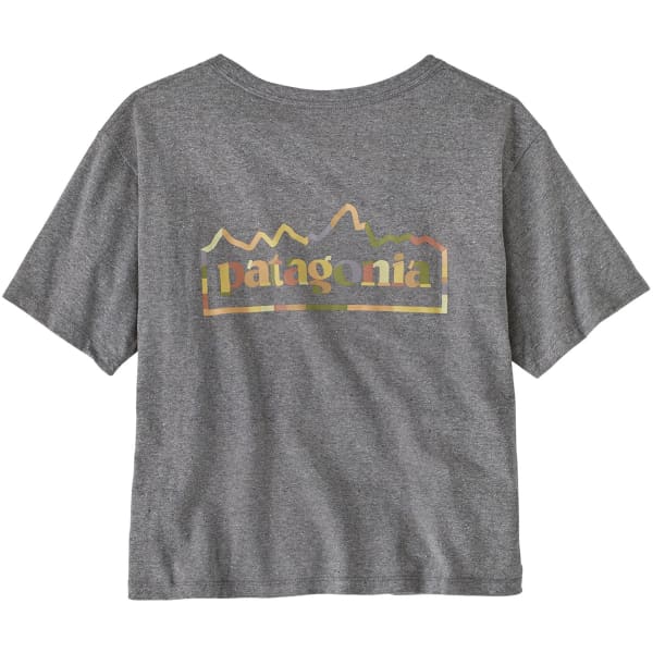 T-shirt PATAGONIA W'S UNITY FITZ EASY CUT RESPONSIBILI-TEE GRAVEL HEATHER