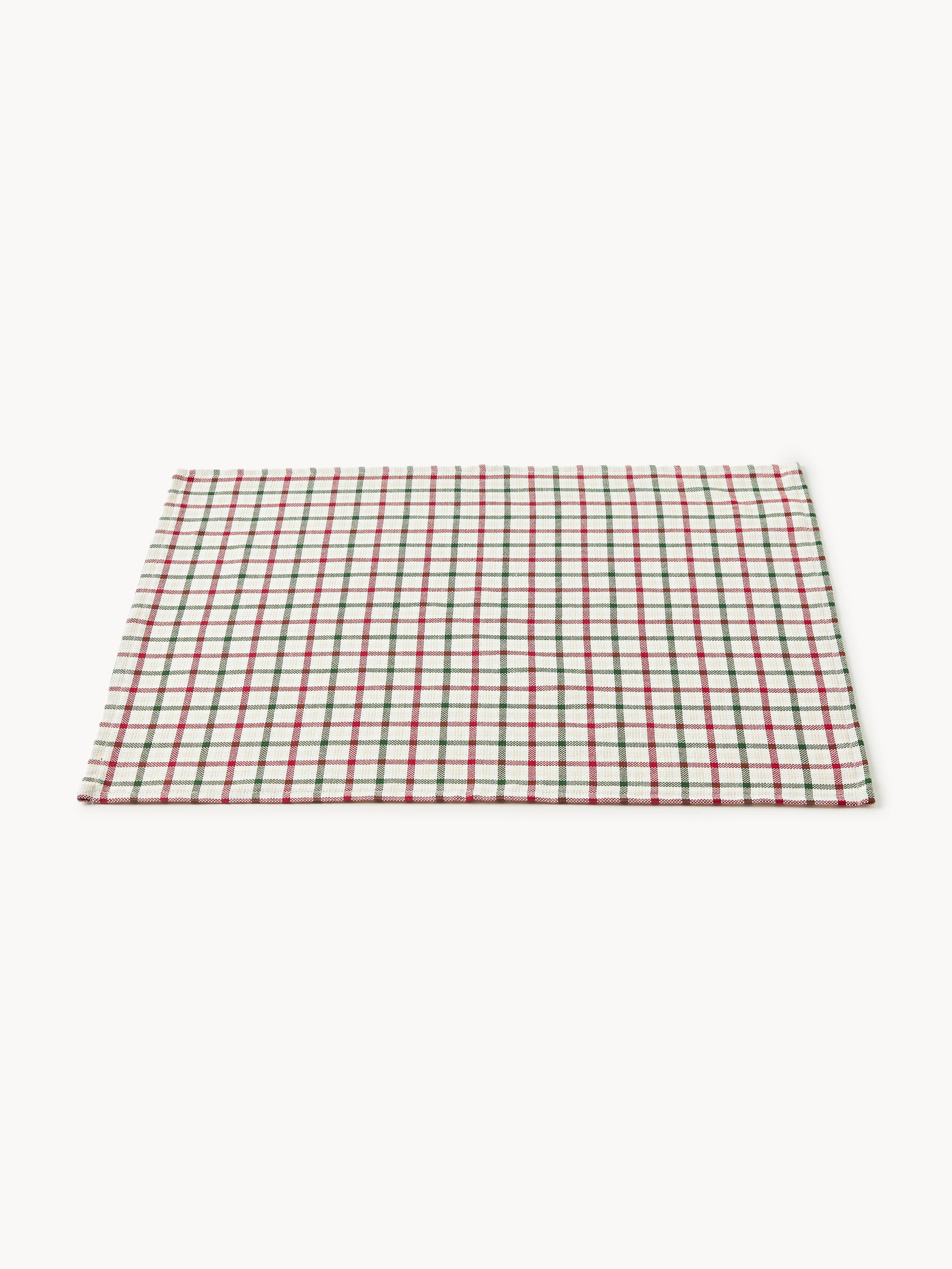 Katoenen placemats Ulla, 2-delig