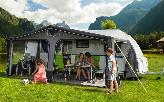 Berger Vicenza Air All Season aufblasbares Reisevorzelt für Wohnwagen