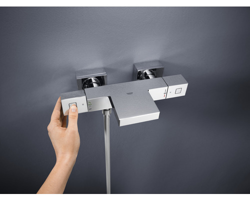 GROHE badkraan met thermostaat GROHTHERM CUBE chroom 34497000