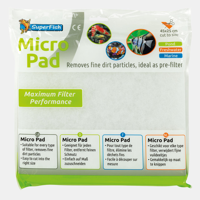 Superfish Filtermat Micro 45x25 cm