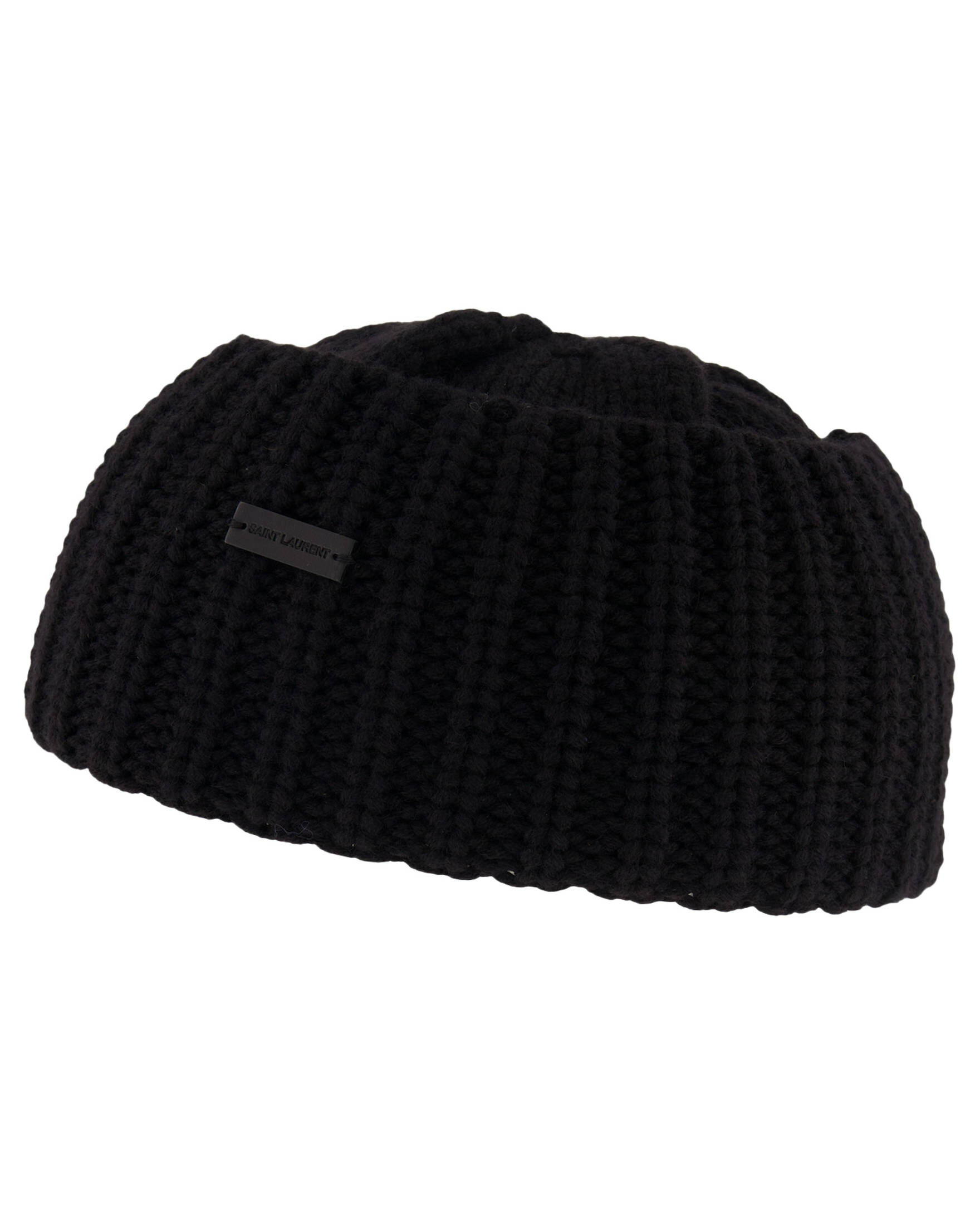 Saint Laurent| Kaschmir-Strickmütze BONNE MAILLE