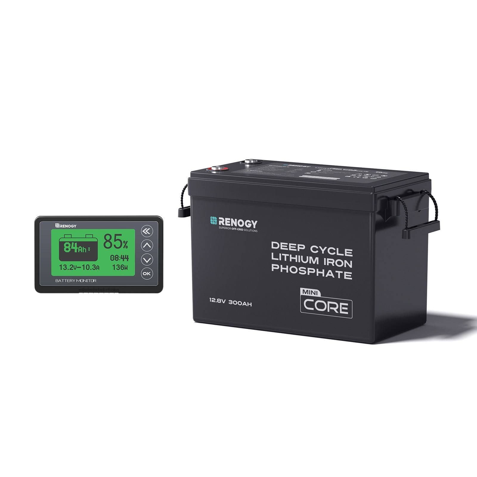 renogy Core mini 12V Lithium Batterie 300Ah/200Ah/100Ah