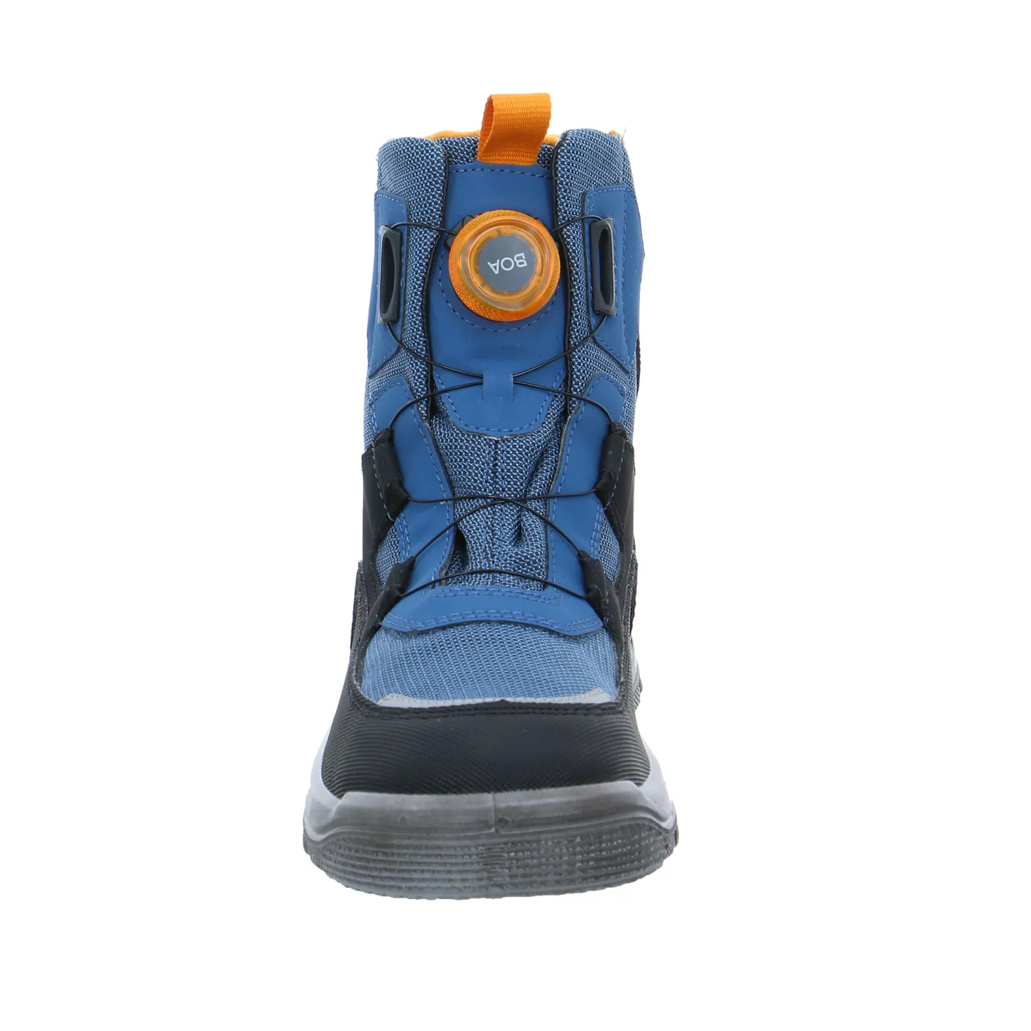 SUPERFIT Jungen- Snowboot Membran Blau Textil  Winterstiefel