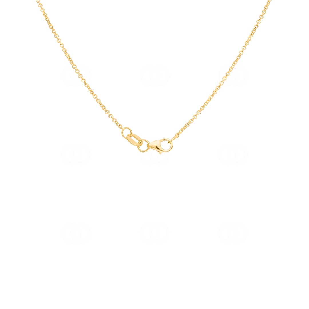 Rundankerkette 750/18 K Gelbgold 1.3mm
