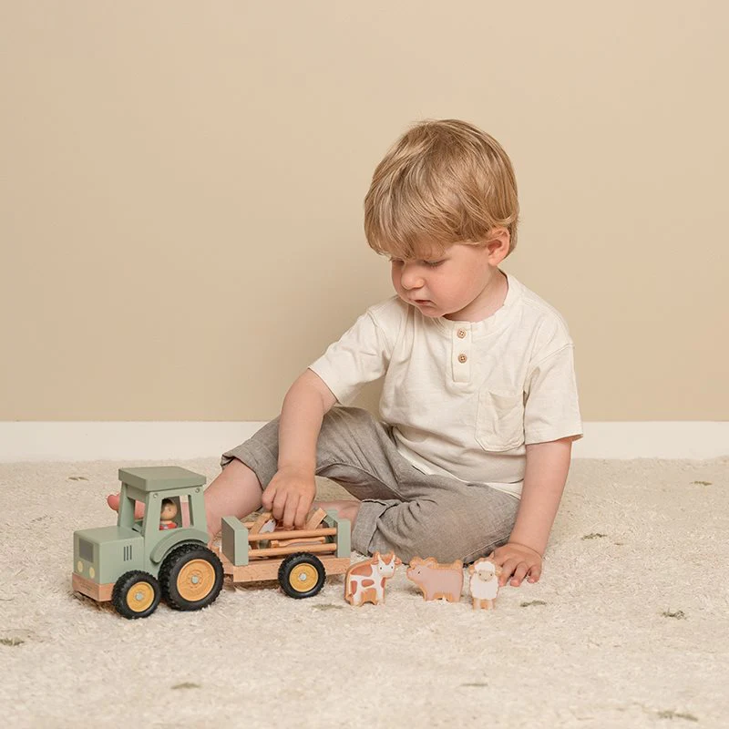 Tractor met trailer Little Farm kopen? - Little Dutch