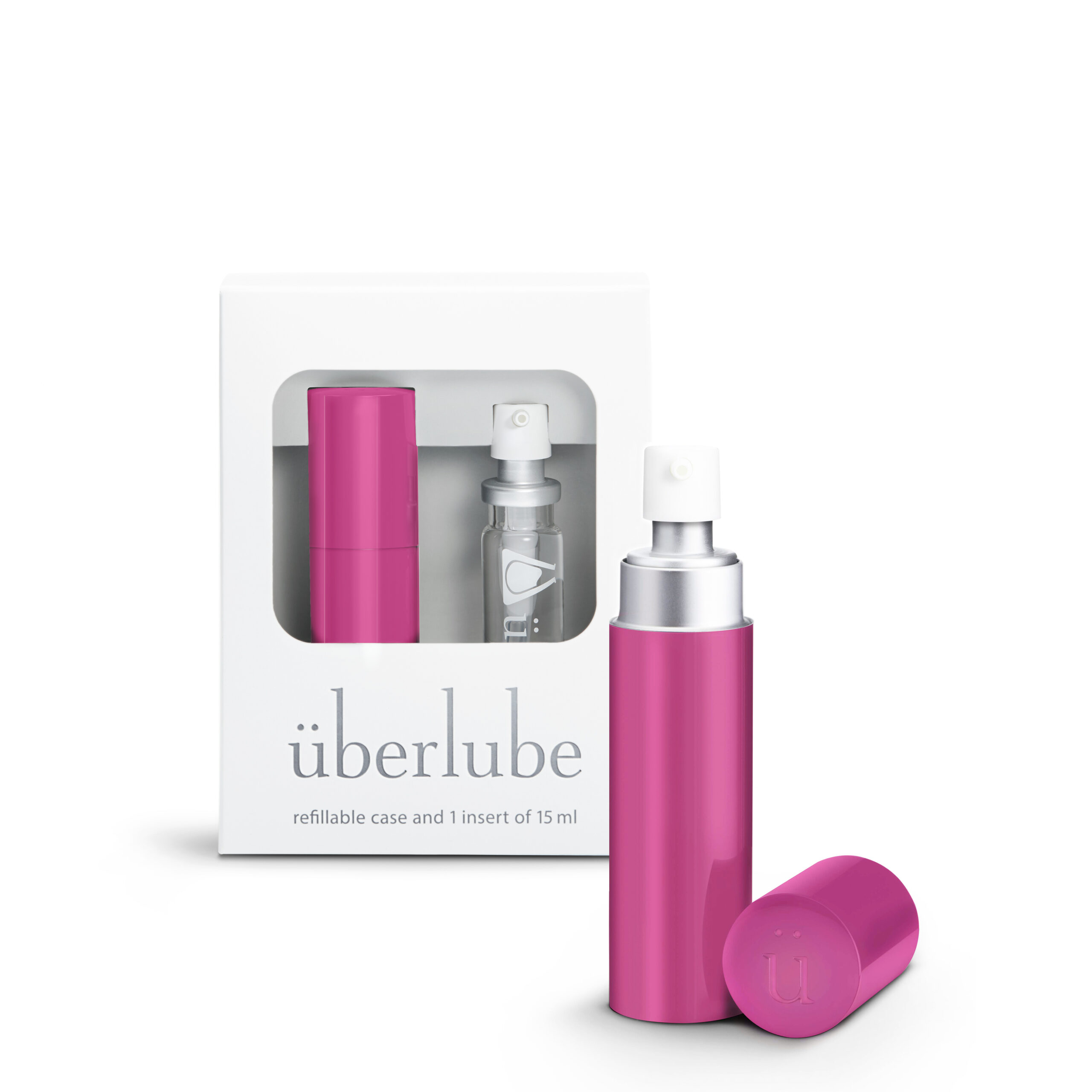 Uberlube Glijmiddel Siliconen – Good-To-Go Roze (15 ml)