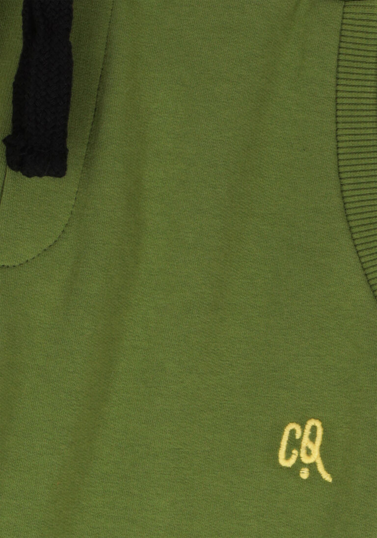 CARLIJNQ olijf carlijnq joggingbroek basic - sweatpants wt embroidery