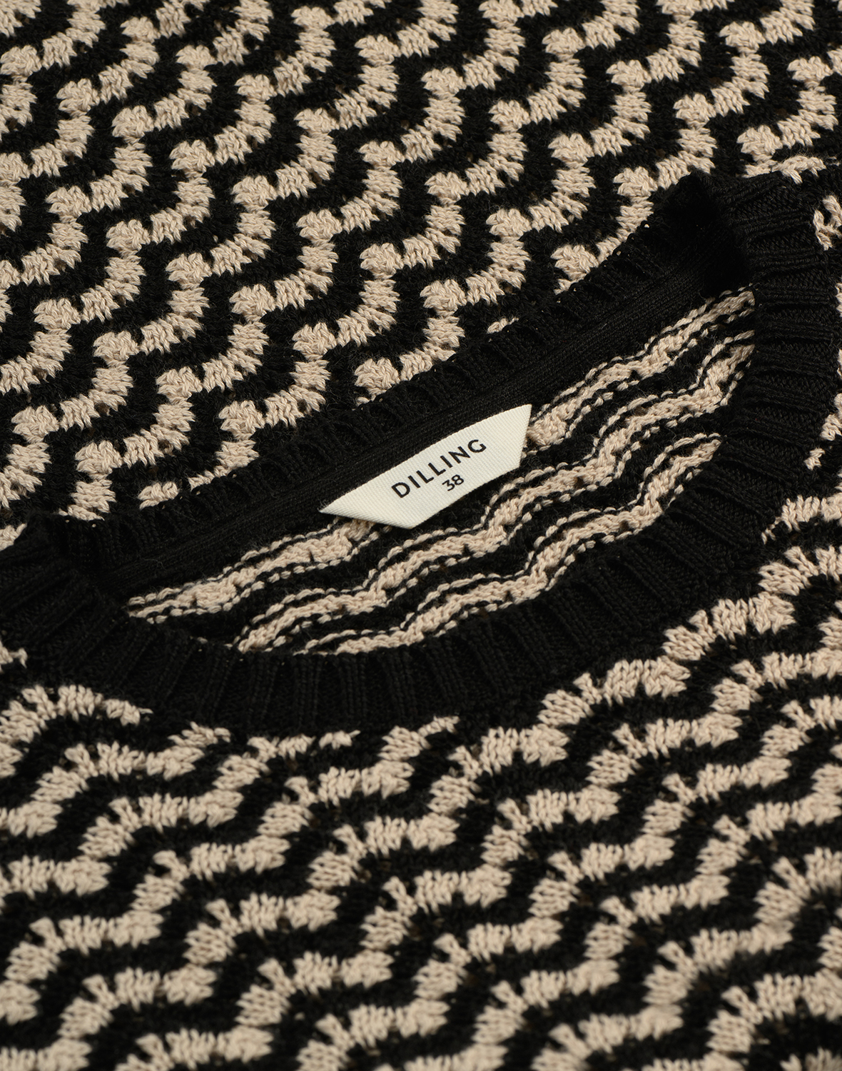 Gestructureerde katoenen blouse voor dames