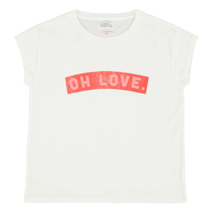 Sisters Department T-shirt Louise Coton et Lin | Blanc