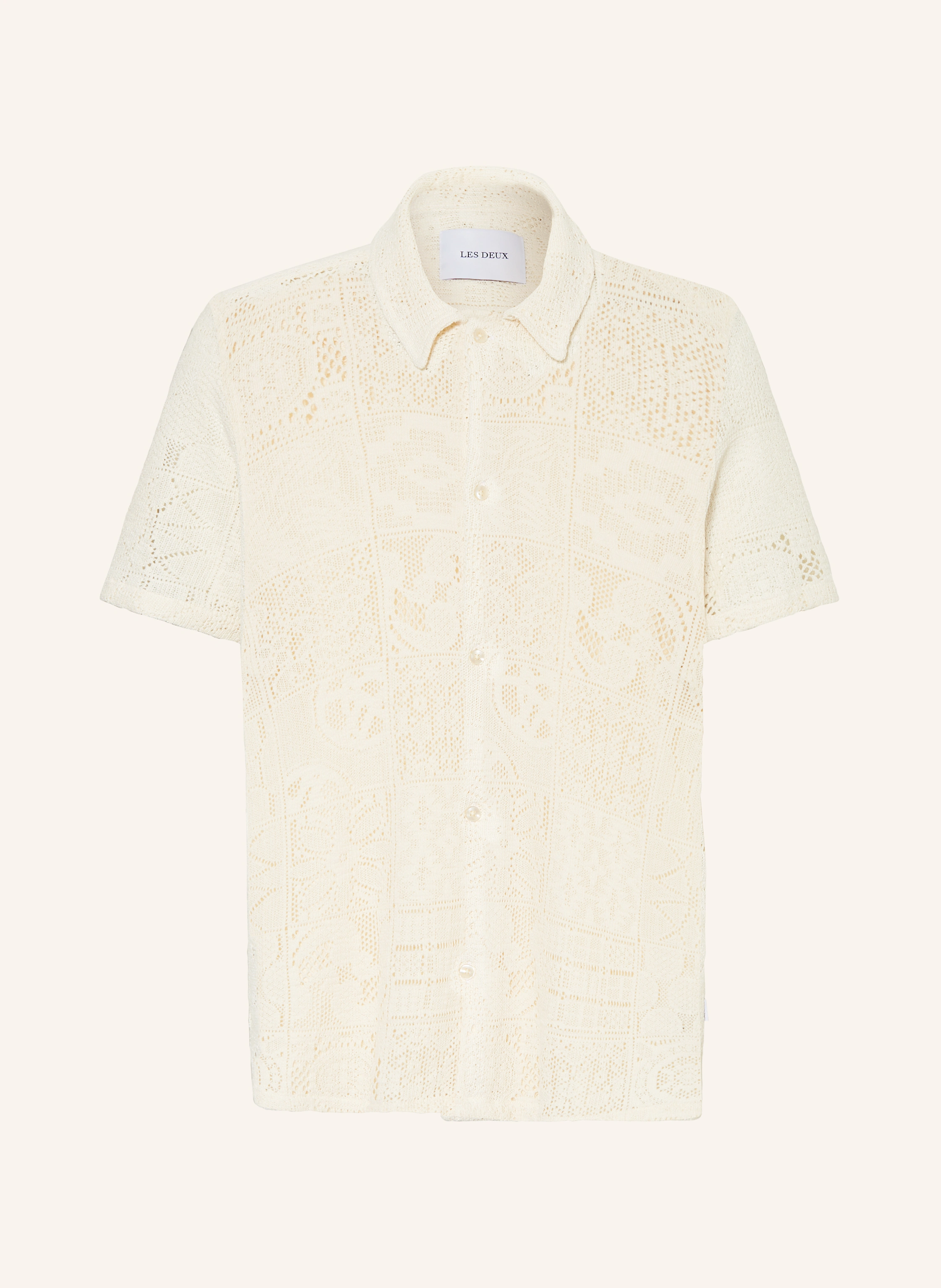 LES DEUX Kurzarm-Hemd HECTOR Regular Fit