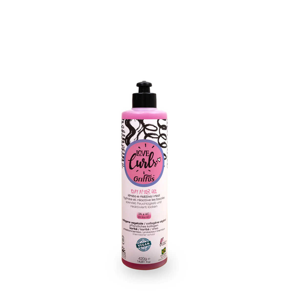 Gel Remodelant DAY AFTER Love Curls 420ml