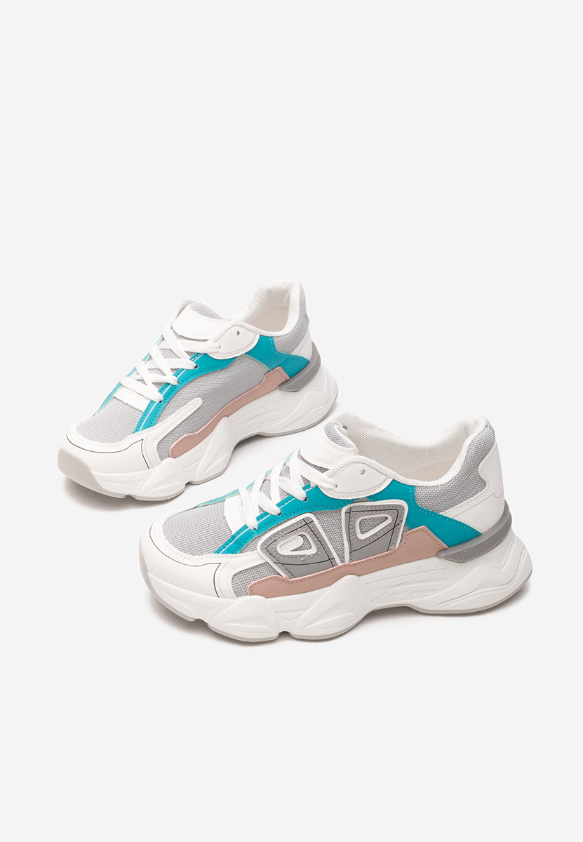 Baskets pour femme blancs Asora
