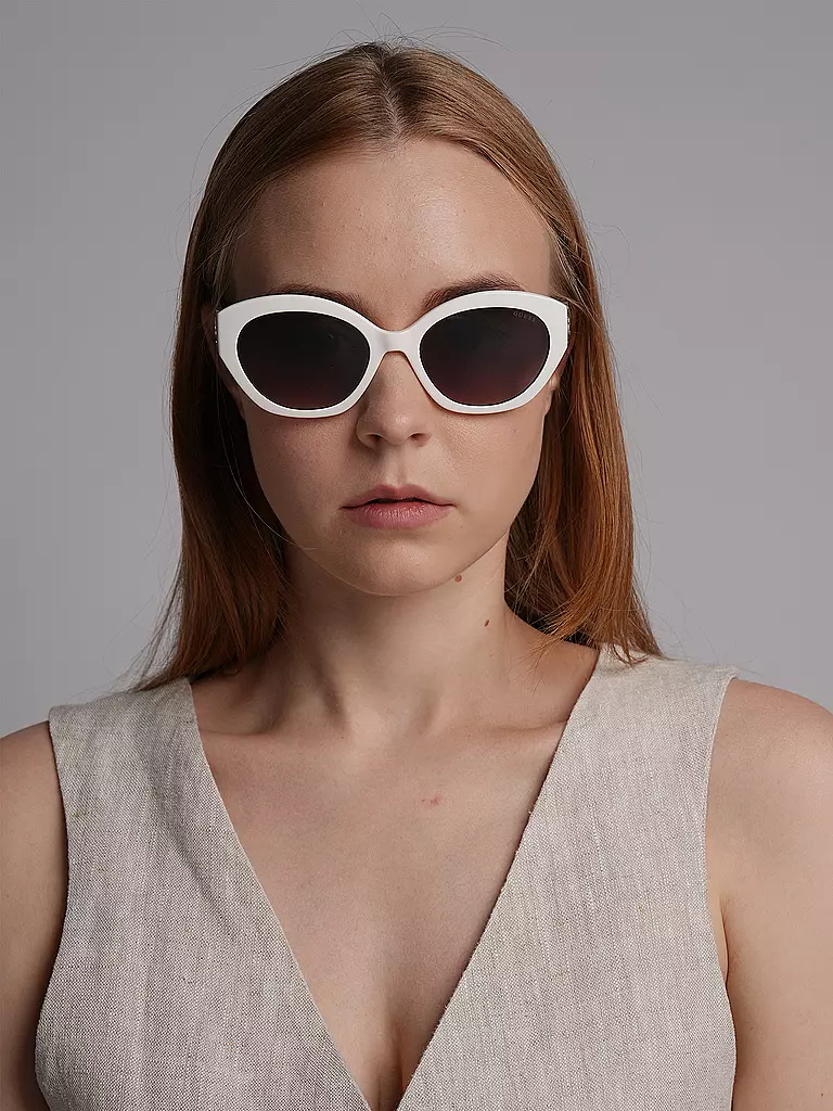 GUESS Sonnenbrille GU00104/56 weiss