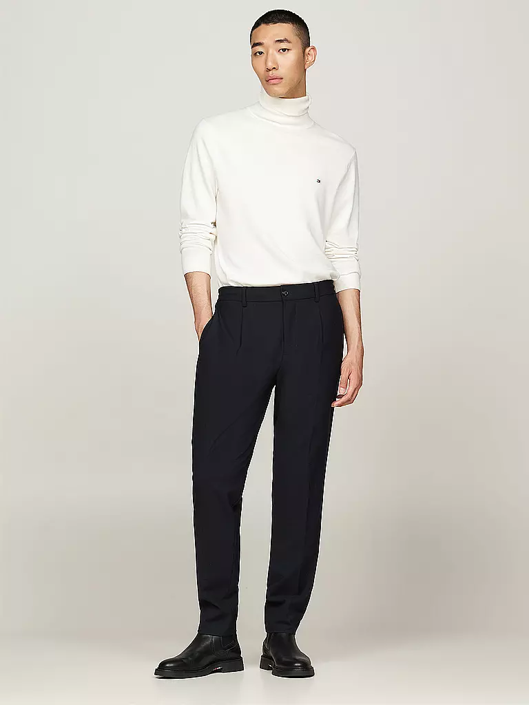 TOMMY HILFIGER Rollkragenpullover  weiss