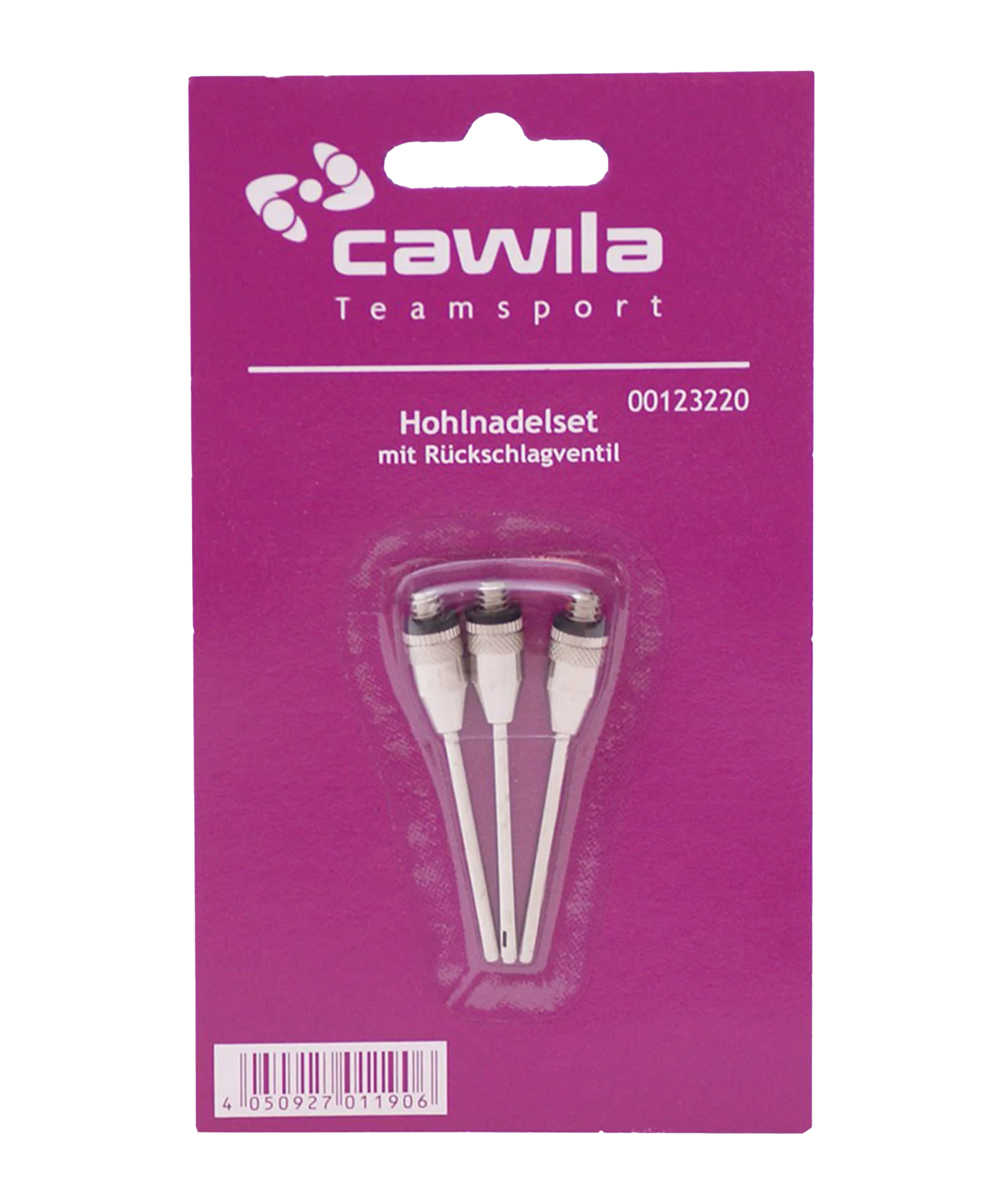 Cawila Ballnadel mit Rückschlagventil 3er Set