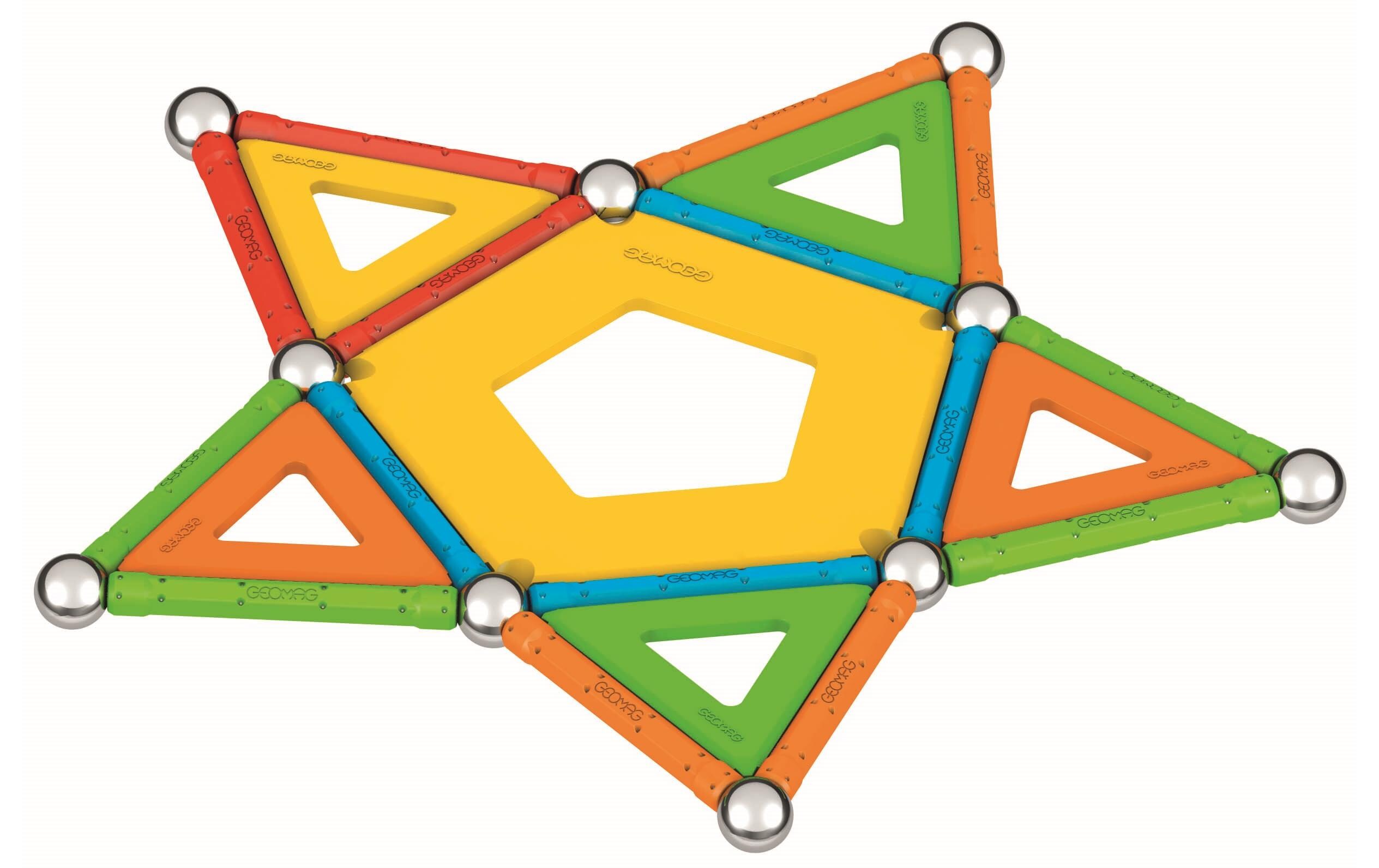 Baukasten Panels Green Line Supercolor 52 TeileMagnetische Bausteine für Kinder