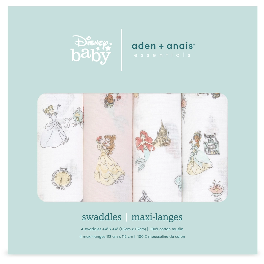 aden + anais™ essentials Pucktuch  Princess 4er-Pack