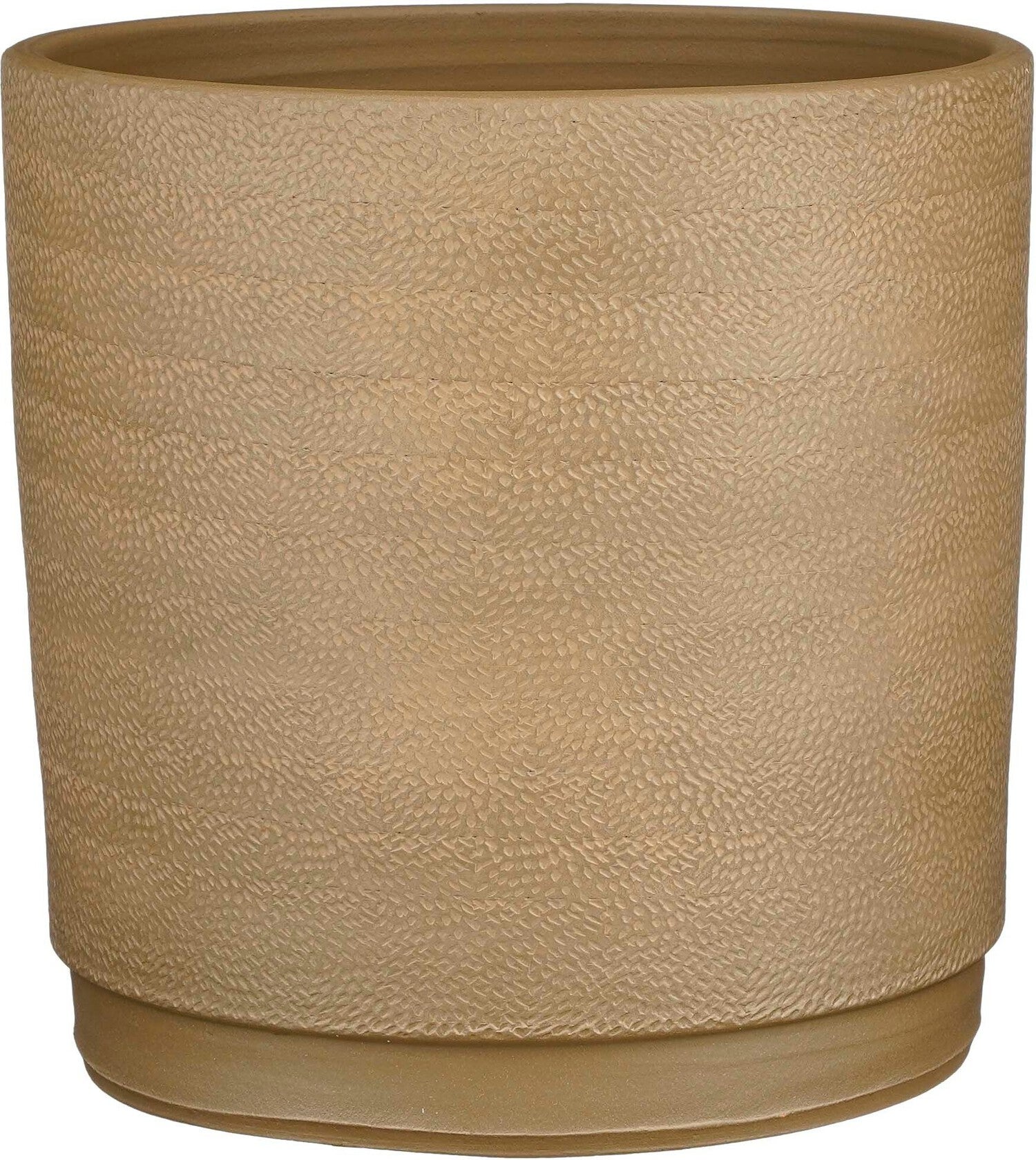 Mica Decorations bloempot Lisboa taupe D 32 H 31 cm