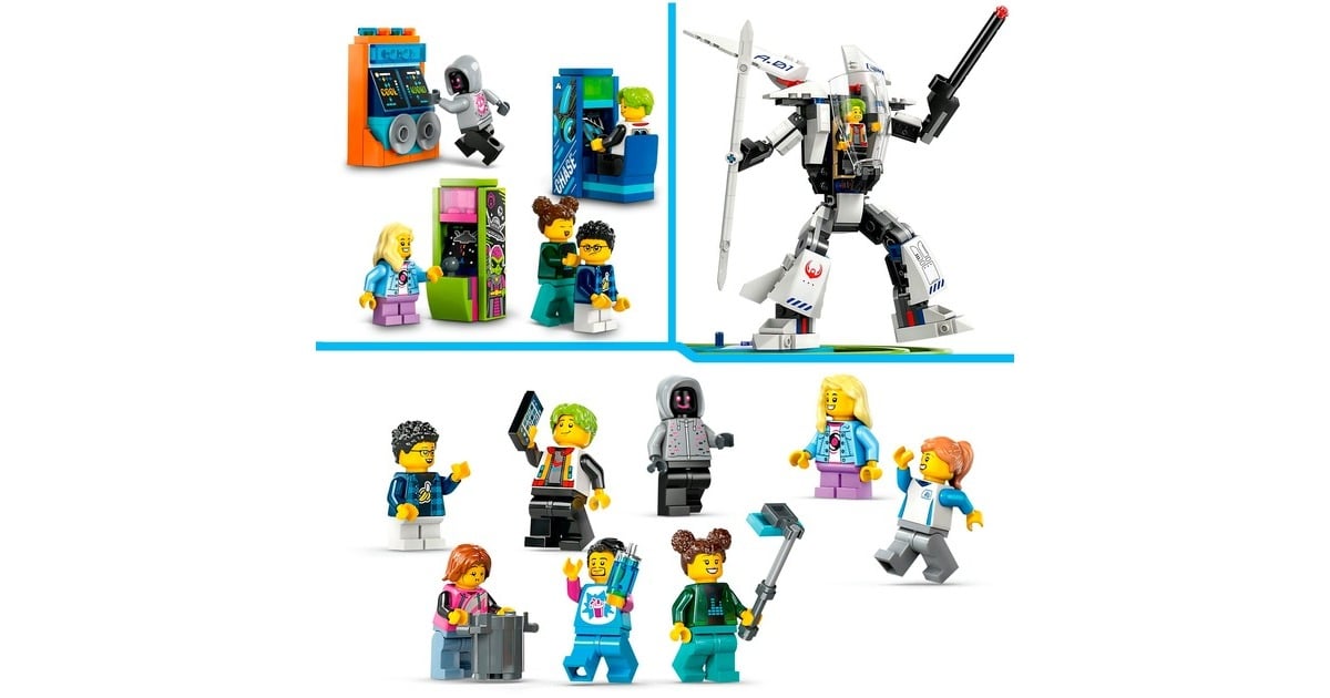 LEGOCity - Achtbaan in Robotwereld Constructiespeelgoed  (60421)