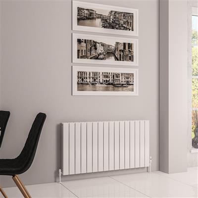 Eastbrook Addington type 20 radiator 120x60cm 1605W staal wit glans