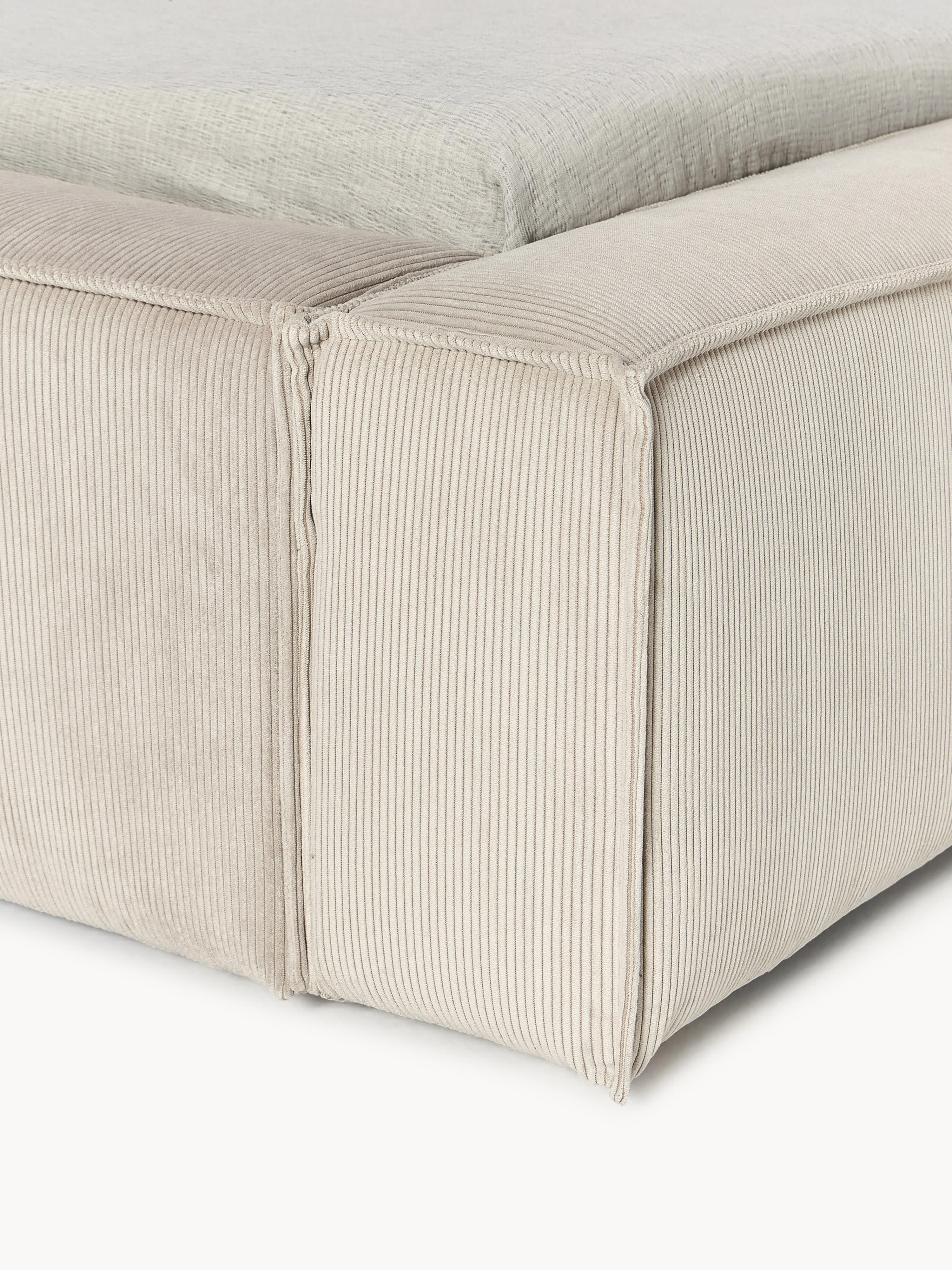 Gestoffeerd bed Lennon van corduroy