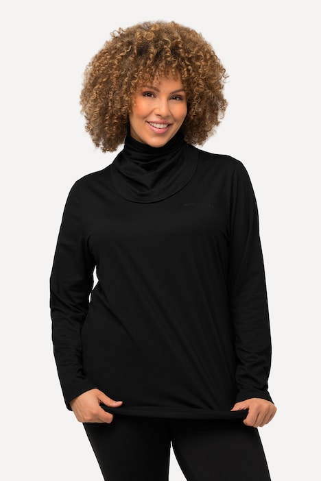 Ski-Funktionsshirt, schnelltrocknend, Loop, Langarm